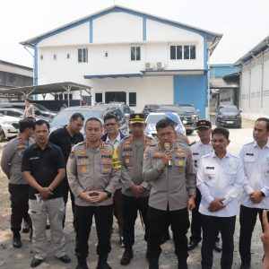 Tangani dan Cegah Polusi Udara, Satgas Pengendalian Pencemaran Udara Polda Metro Jaya Sidak 2 Pabrik di Kota Tangerang