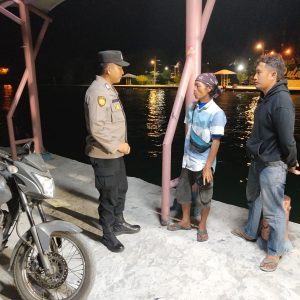 Patroli Malam Polsek Kepulauan Seribu Selatan: Menjaga Keamanan dan Terima Masukan dari Warga