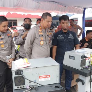 Uji Emisi Kendaraan Dinas Polres Metro Tangerang Kota, Kapolres: Tak Lolos Langsung Perbaiki dan Uji Ulang