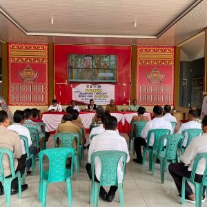 Polres Lampung Selatan Dan BNNK Tinjau Persiapan Pengukuhan Kampung Bebas Narkoba