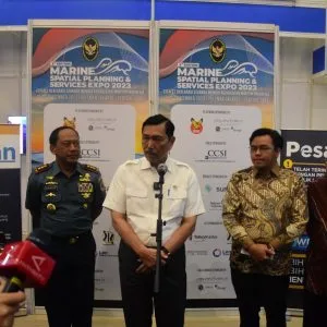 Danpushidrosal Hadiri Pembukaan Marine Spatial Planning dan Services Expo 2023