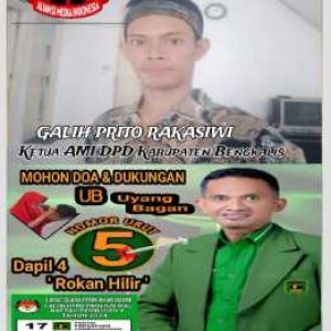 Ismail Sarlata Maju Caleg DPRD Rohil ” Ini Kata Ketua AMI Kabupaten Bengkalis