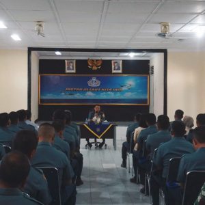 Jam Komandan, Danlanal Bengkulu Tekankan Tidak Ada Prajurit Yang Terlibat Judi Online