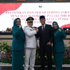 Wakil Gubernur Sumatera Barat Lantik Jasman Rizal Sebagai PJ. Wali Kota Payakumbuh