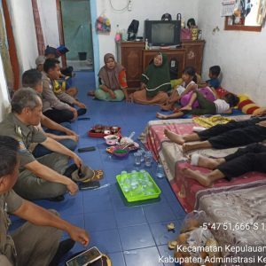 Problem Solving Bhabinkamtibmas Pulau Tidung Mediasi Insiden Kecelakaan Antar Warga: Damai dan Adil