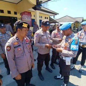Propam Polres Sumbawa Barat Lakukan Gaktiblin Kepada personil Jajaran Polsek Taliwang dan Brang Rea 