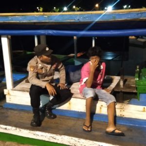 Polsek Kepulauan Seribu Selatan Gencar Lakukan Patroli Dialogis untuk Cegah Kenakalan Remaja