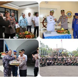 Kapolres Kepulauan Seribu dan Anggota Sambut HUT TNI ke-78 dengan Kejutan Spesial