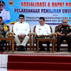 Pemkab Tanah Datar Satukan Persepsi Guna Ciptakan Pemilu Badunsana