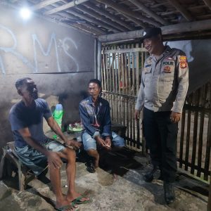 Polsek Kepulauan Seribu Selatan Gencar Melaksanakan Patroli Malam Dialogis dan Himbauan Terhadap Kenakalan Remaja
