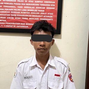Polsek Cibinong Amankan 3 Orang Pelajar Yang Tertangkap Warga Saat Hendak Tawuran