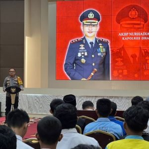 Mendukung Pemilu 2024 yang Aman dan Damai Polres Dharmasraya Selenggarakan Seminar Kebangsaan Pencegahan Intoleransi dan Radikalisme