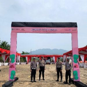 Pengamanan ekstra Ketat jelang Jambore Sadar Wisata dan Festival Senam Kreasi di Kabupaten Dharmasraya