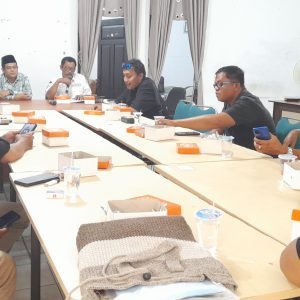 Bawaslu Kabupaten Dharmasraya Gelar Pers Confrence hasil Pengawasan Pemutakhiran Data Pemilih