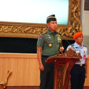 Pangkolinlamil Melaksanakan Pelaporan Kenaikan Pangkat Pati kepada Panglima TNI 
