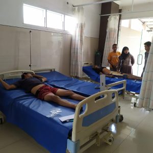 Damkar Lakukan PenyelamatanTiga Orang korban Penggali Sumur Di Sidomulyo Tebing Tinggi