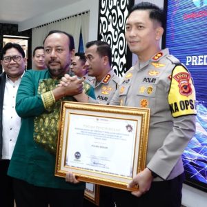 Kapolres Bogor Mendapatkan Penghargaan Terhadap Kepatutat Pelayanan Publik Oleh Ombudsman RI
