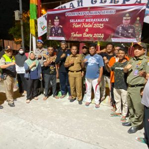 Pospam Pulau Harapan: Patroli Dialogis dan Pengamanan Wisatawan untuk Perayaan Natal 2023 dan Tahun Baru 2024
