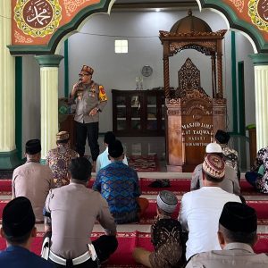 Jumat Curhat Kamtibmas Bersama Kapolres Dharmasraya: Antisipasi Narkoba dan Keselamatan Berkendara