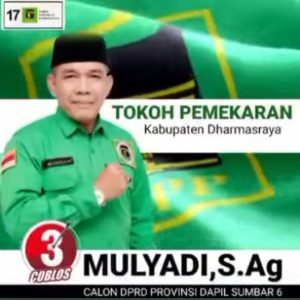 Buya MULYADI,S.Ag Mencalonkan Diri  Menjadi Anggota DPRD Provinsi Sumatera Barat Untuk Dapil 6 Priode 2023 – 2028