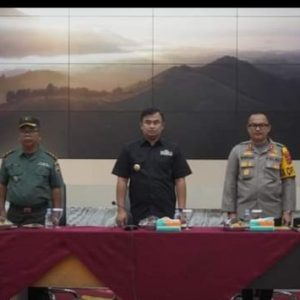 Pam Nataru 2023/2024 pemkab Siap Dukung Polres Dharmasraya