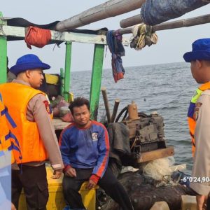 Team Patroli Satpolair Polres Kepulauan Seribu Himbau Keselamatan dan Sukseskan Pemilu 2024
