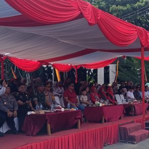 Polres Dharmasraya laksanakan pengamanan Pawai dan Karnaval HUT Kabupaten Dharmasraya ke-20 Tahun 2024