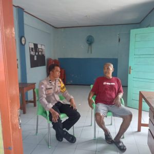 Aipda Suhendi Ajak Warga Bersama Sukseskan Pemilu 2024 dengan Damai dan Aman
