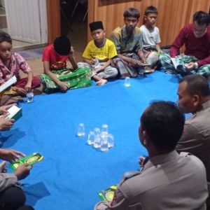 Polsek Kepulauan Seribu Utara Gelar Pengajian dan Do’a Bersama, Wujudkan Kebersamaan dan Kedekatan dengan Masyarakat