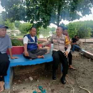 Bhabinkamtibmas Pulau Kelapa Ajak Warga Sukseskan Pemilu 2024: Demokrasi Damai, Bebas, dan Aman