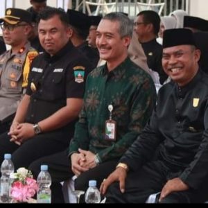 Ketua DPRD Kabupaten Dharmasraya Hadiri Peresmian Perpustakaan Daerah