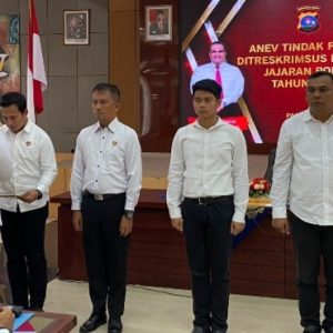 Satreskrim Polres Dharmasraya Raih Penghargaan Terbaik 1 Penyelesaian Kasus Tipidter 2023