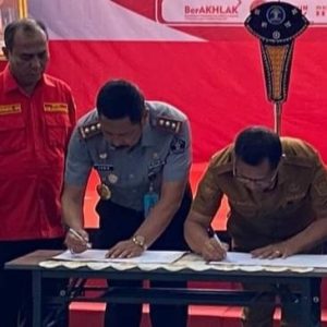DPRD Kabupaten Dharmasraya Adakan Perjanjian Kerjasama Bersama Kemenkumham Sumbar