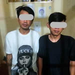 Polsek Dramaga Berhasil Amankan Dua Pelaku Membawa Senjata Tajam