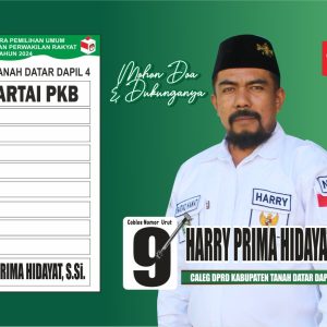 Ini Profil Ketum MPTD Harry Prima Hidayat, Caleg DPRD Tanah Datar 2024