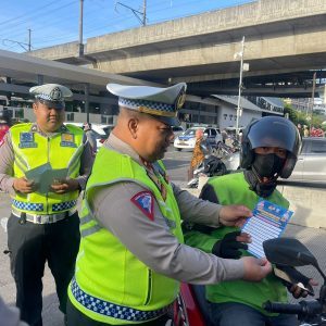 Satgas Preemtif Ops Keselamatan Jaya 2024, Berikan Himbauan Keselamatan Berlalu Lintas
