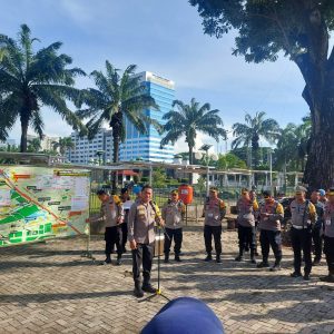 Polri Terjunkan 1,459 Personel Gabungan, Amankan Aksi Unjuk Rasa Beberapa Elemen Masyarakat di Depan Gedung DPR/MPR RI