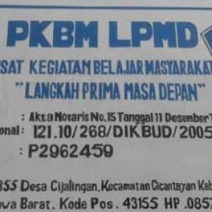 Diduga Demi Mendapatkan Dana BOSP PKBM LPMD Nekat Beli Data WB Dari Oknum.