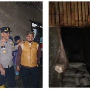 Polsek Megamendung Bersama Instansi Terkait Lakukan Evakuasi Dan Investigasi Terkait Kebakaran Di Pabrik Tahu