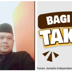 “Takjil On The Road” Bakti Sosial Forum Jurnalis Independen Sukabumi Raya