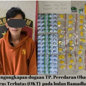 Polsek Cisarua Ungkap Para Pelaku Diduga Pelaku Pengedar Narkotika Obat Keras Terbatas (OKT) pada bulan Suci Ramadhan
