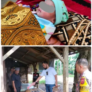 Polsek Gunung Putri Tindak Lanjutti Terkait Temuan Bayi