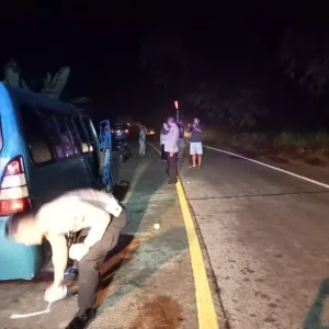Polsek Jasinga Cepat Tanggap Tangani Awal Cek TKP Laka Lantas