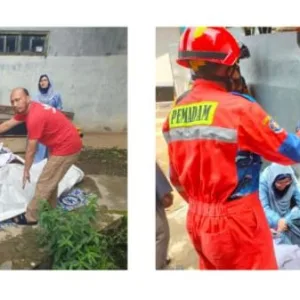 Polsek Citeureup bersama Instansi Terkait Lakukan Cek Olah TKP Terkait Penemuan Mayat Dalam Sumur