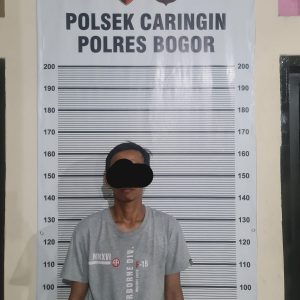 Polsek Caringin Amankan Pelaku Tindak Pidana Penggelapan
