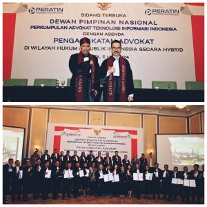PERATIN Resmi Angkat Advokat Perdana Angkatan Pertama
