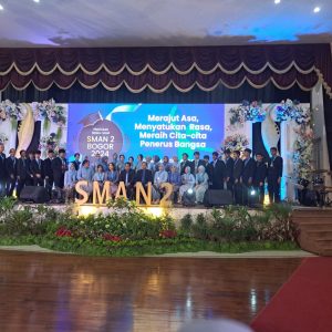 SMA Negeri 2 Kota Bogor.Gelar Kegiatan perpisahan Sekaligus Penglepasan 354 Peserta Anak Didik Kelas XII Tahun Pelajaran 2023/2024