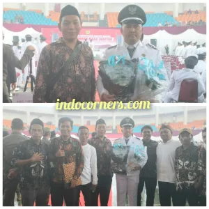 Kades Cibeuteng Muara Asep Suhendar Terima SK  Perpanjangan Masa Jabatan