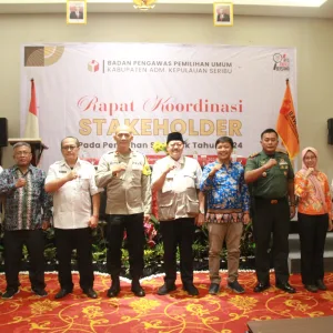 Wakapolres Kepulauan Seribu Hadiri Rapat Koordinasi Pengawasan dan Pencegahan Pilgub DKI Jakarta 2024