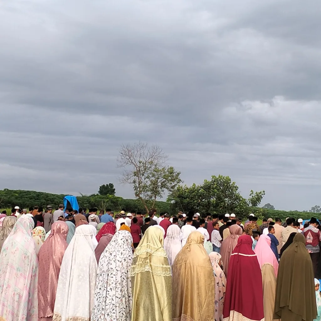 Polsek Indrapura Polres Batubara, Berikan Pengamanan Sholat Idul Adha